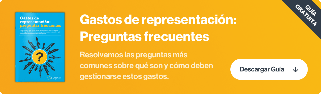 Qué gastos de representación son deducibles?